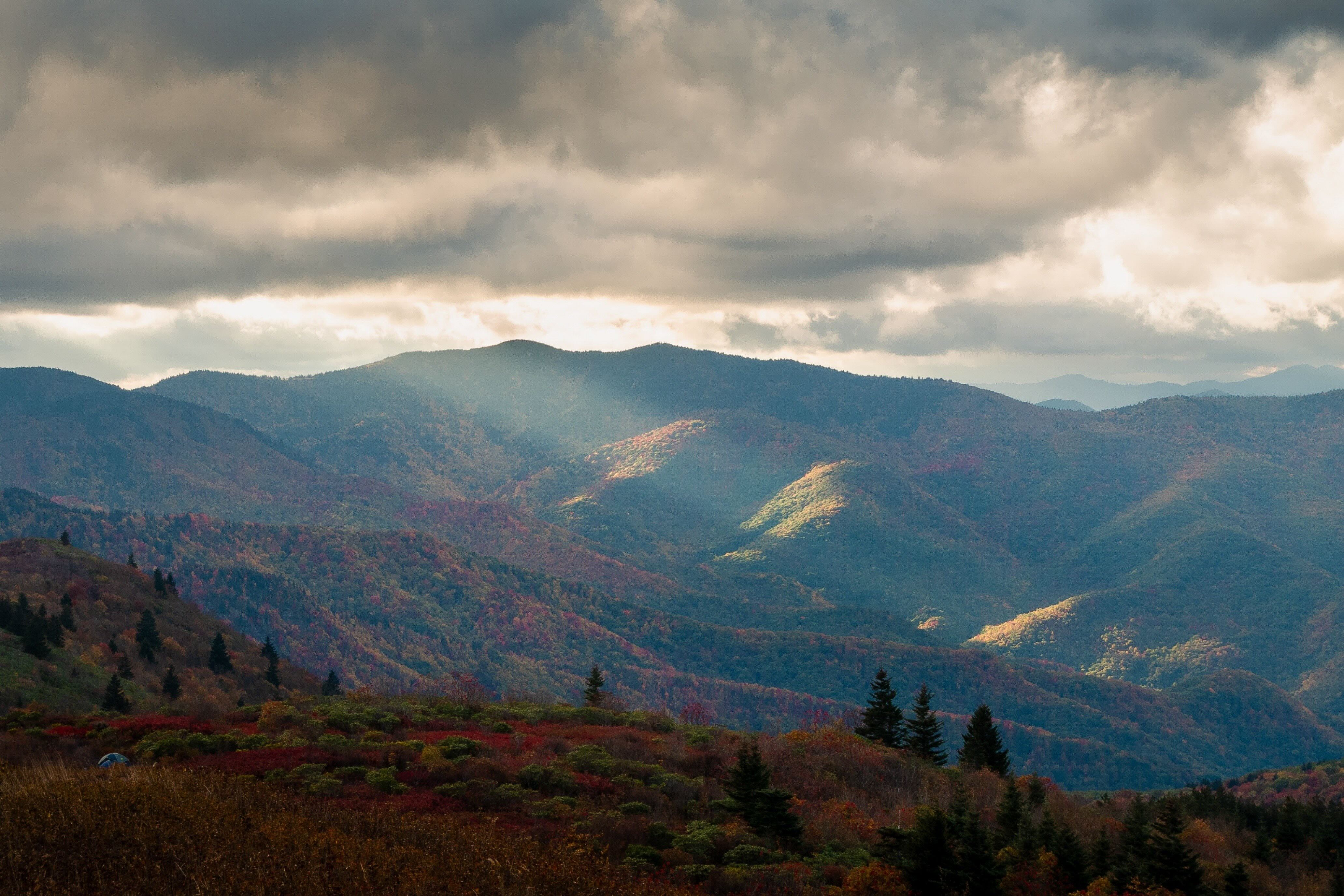 mountain beam