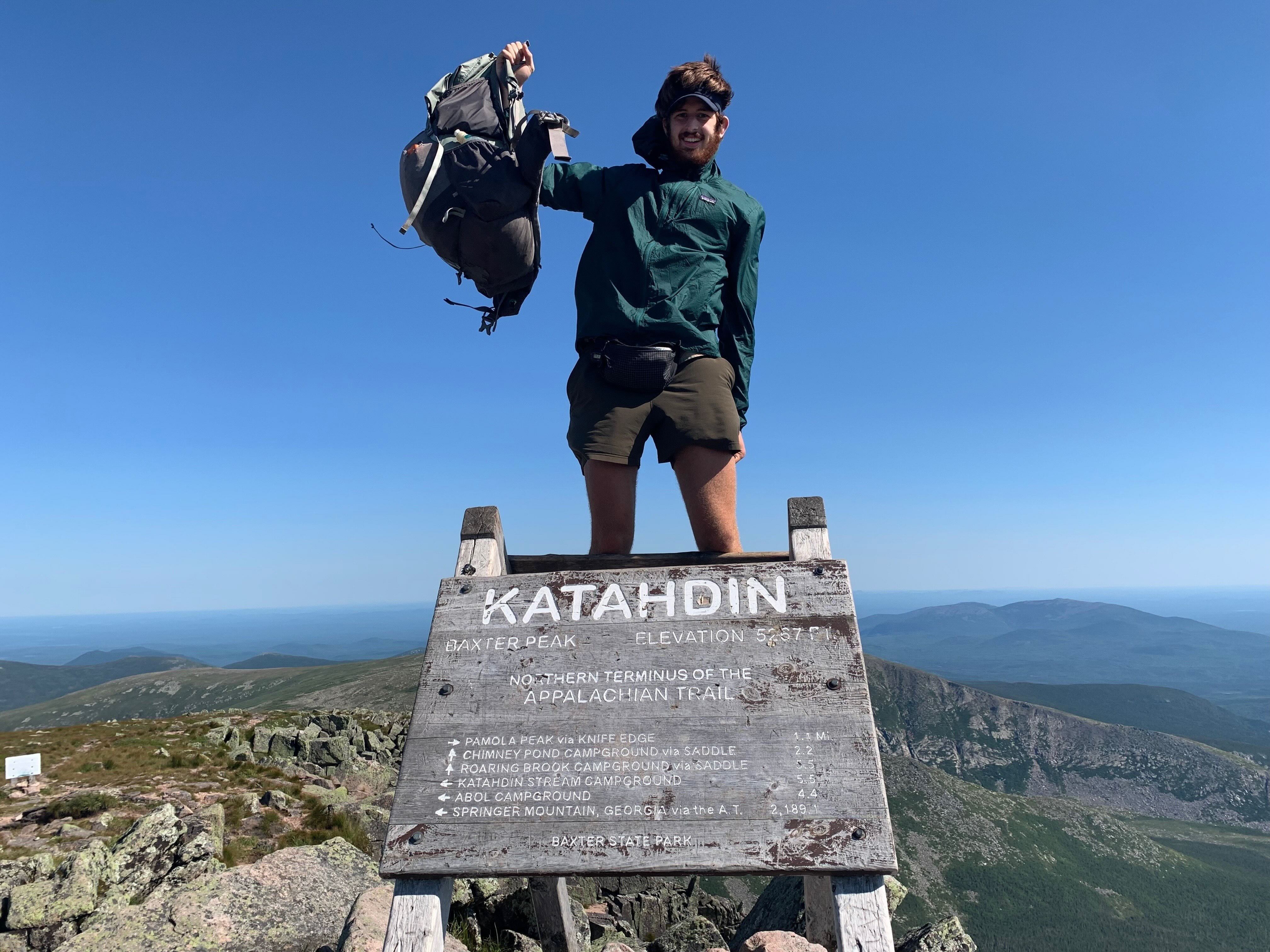 katahdin summit, july 15th 2022